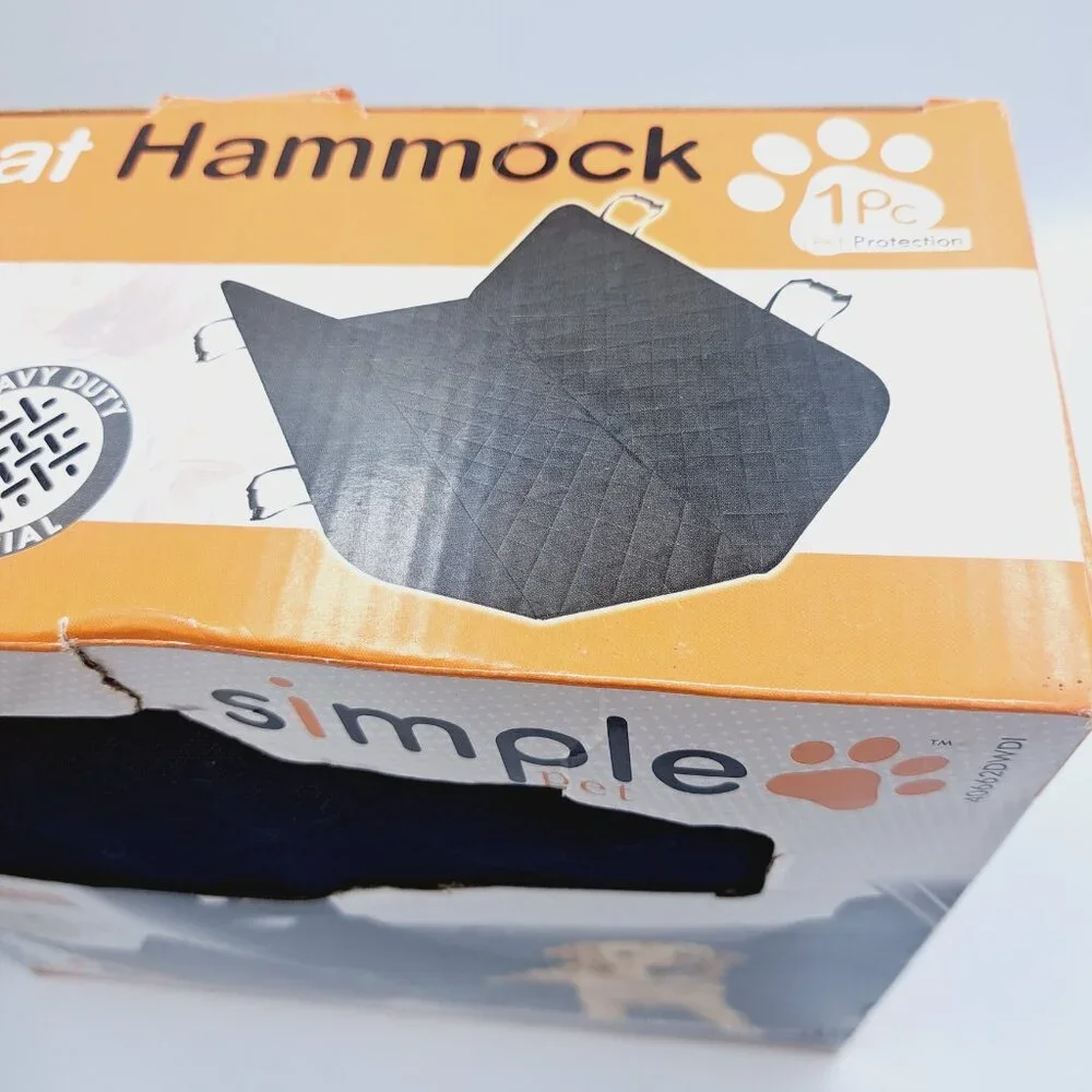 Car Rear Seat Protective Cover Hammock for Dogs